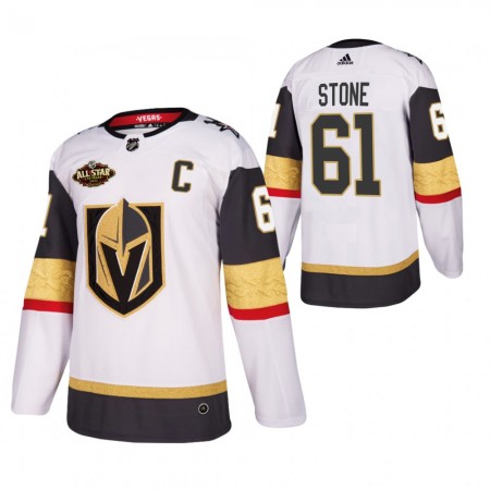 Camisola Vegas Golden Knights Mark Stone 61 2022 NHL All-Star Branco Authentic - Homem